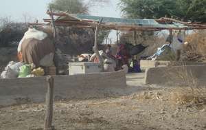 Poor Minority families house damaged