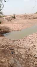 water dry in  water ponds