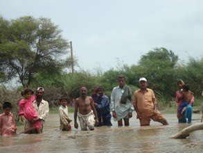 AHD team during visit in one village