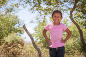 Justo's daughter Wihgri. His son is in college.