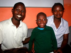 Hope with her very happy parents