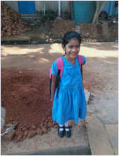 Shruti -Going to school happily