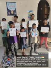 Children Activity on Dr BR Ambedkar Jayanti