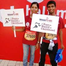 Udayan Kids at the Delhi Marathon 2012