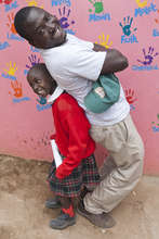 Kennedy Odede at the Kibera School for Girls