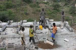 Building Latrines in Konso
