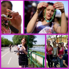 Serbian JewelGirls with their new bikes