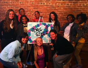 A few D.C. JewelGirls, Elena, and Veronica!