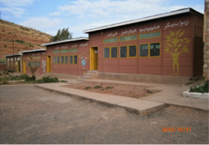 Play area for children in need of greening