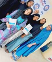 The whole family is there