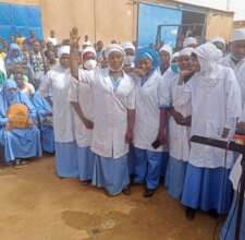 Hadiza takes Oath for future Medical Studies