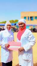 Nursing diplomas for 2 scholarship students