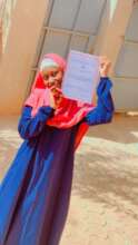 Hafsa with bachelor's in Marketing