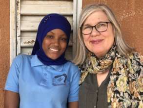 Karima is proud she succeeded her BAC diploma