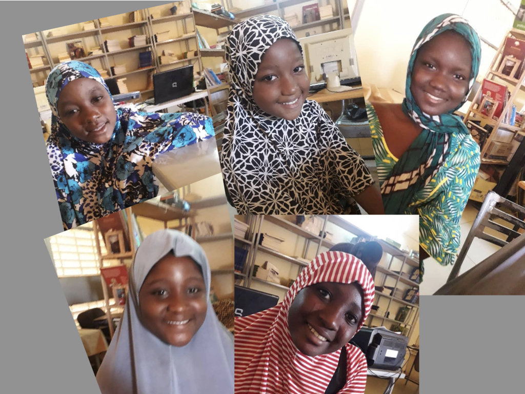 New girls entering 6th grade