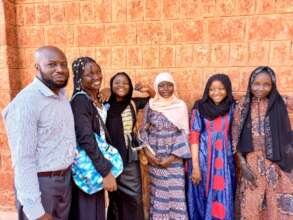 Math tutor with students