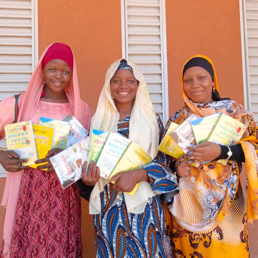 Starting school with new text books