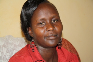 Alice Amwony; our program coordinator