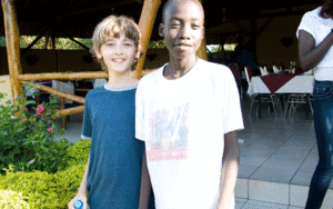 Sam and Uri: best friends.