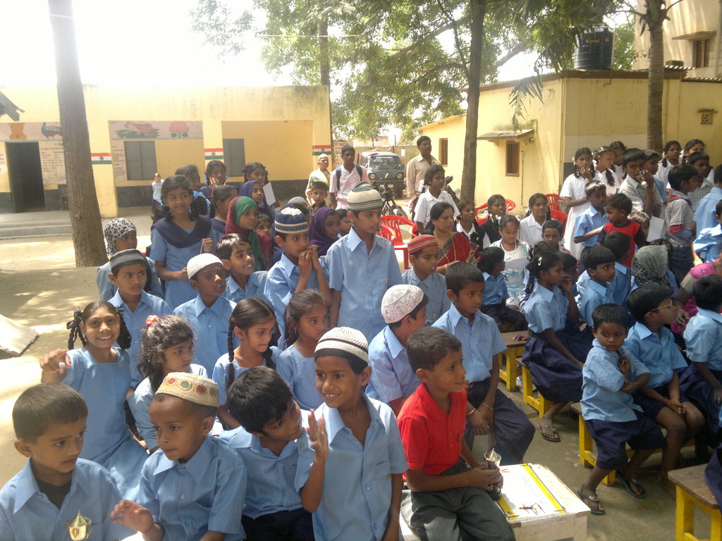 Donate to kids of domlur govt school