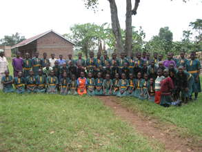 The girls at Future Victory School