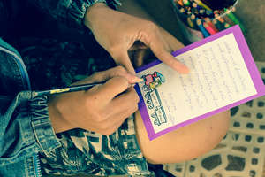 Writing letter to sponsor in Europe