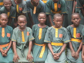 Girls at Future Victory School