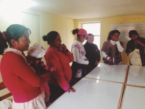 Teachers at a supplementary training two years ago