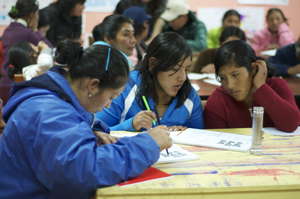 Women Studying