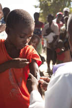 Provide immunizations for 300 infants in Zambia
