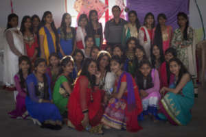 12th A students Farewell party portrait