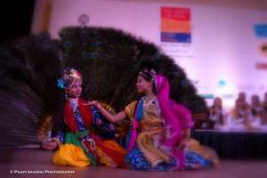Anuradha and Mansi at the World Flute Festival