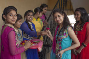 Madhupriya (12th Grade) welcomed to her Farewell