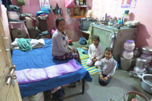 Rita with her children