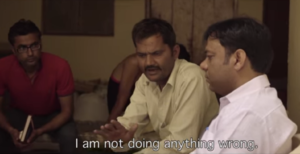 Child Protection Team with Rashmi's Father
