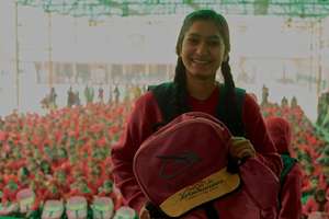 Nandini, celebrating the Girl Child day!