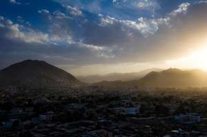 A view of Kabul, Afghanistan