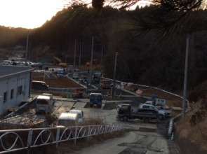 Construction Site of Isatomae Shopping Arcade 2