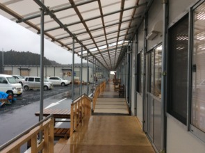 Newly Established Temporary Shops