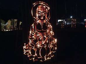 the Goddess of Mercy by Bamboo Light Up