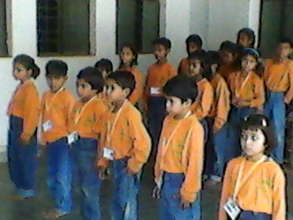 Children at the salarpur Kendra