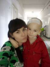 Ivan with his mom