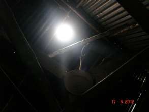 Light provided on a cloudy day