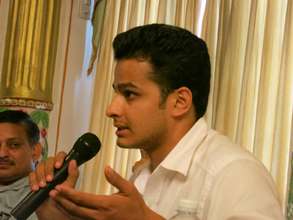 Nepal Program Director at the PAC Meeting