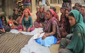 Mother Group for Health orientation in Juphal