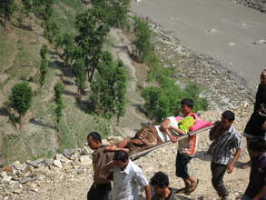 Emergency evacuation of a pregnant woman