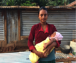 Pragya recently delivered with a trained SBA
