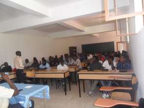 During the training