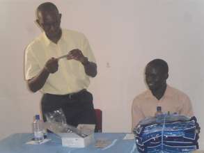 Dean of Faculty talking about the condom