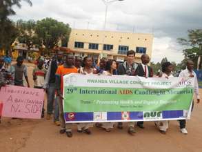 March around Buatre town.